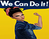Rosie the Riveter Red