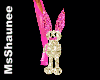 Pink&White Easter Bunny
