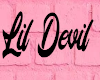 Lil Devil Head Sign