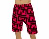 His Red Endi Swim Trunks