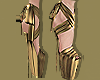 Gold Bow Heels