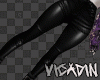 Black Pleather pants