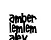 amber/alex/me greatmates