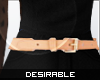 D| Layerable Brown Belt