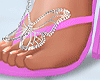 {L} Xoxo sandals lilac