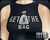 The Bag Tank dress |Blk|