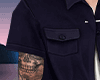 Navy Shirt Tat 😈