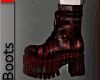 Bloody Combat Boots