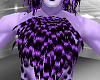 purple chest fur M