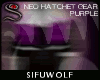 SW|NeoHatchetGear Purple