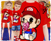 🦁 Mario shirt kid f