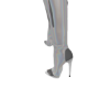 White Pearl Thigh Boots