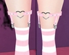P! Panties Socks Pinku