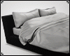 M| Black and White Bed
