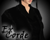 Black Corset Long Coat