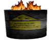 :) Oil Barrel + Flames