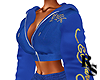R. blue ed hardy hoodie