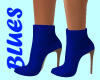 Suede City Boots Blue