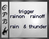 Trigger Rain w/sound