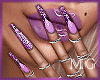 Purple Chic Nails
