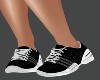 !R! Black/Gray Sneakers