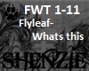 Flyleaf- Whats this cov.
