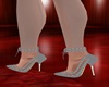 Silver Coldo Heels