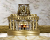 Golden Wedding Fireplace