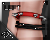 !D! L Knee Spike Red 2