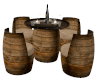 barrel table set