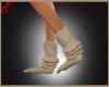 Fur Beige Socks