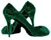 green lady shoe