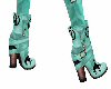 *F70 Teal Western Boot