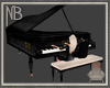 Piano Radio Black