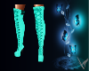 Wicked Boots (teal)