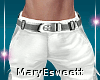 *M* Summer Pants * White
