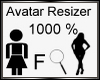 Avatar resizer 1000%