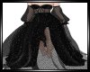 BB|Black Flowing Gown