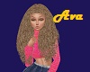 Ava Blonde Blowout Afro
