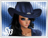 S33 Western Blue Hat