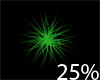 !! 25% green
