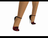 Red rose heels