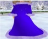RP* Winter Fur Dress Blu