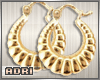 ~A: Cute'Gold Earrings
