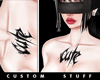 Cute Chest Tattoo