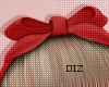 !!D Headband Red