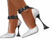 Iva B&W Couture heels