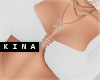 Nadia Crop White