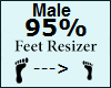 Feet Scaler 95% Male