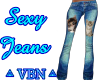 Sexy jeans with patchesC